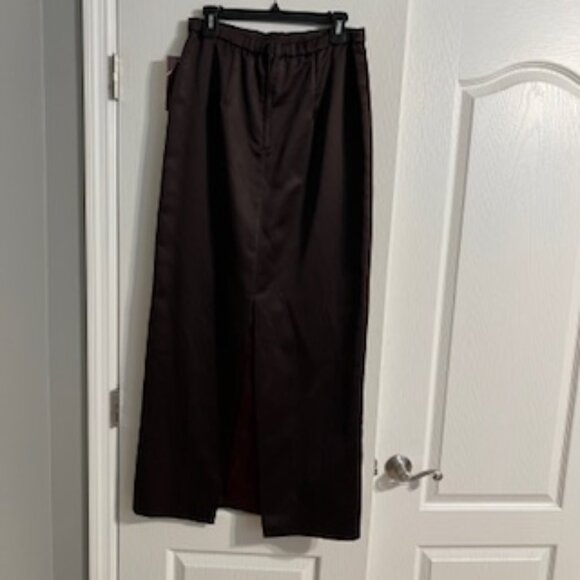 Marina Women's Maxi Lined Skirt With Slit Back 10 - Picture 2 of 16